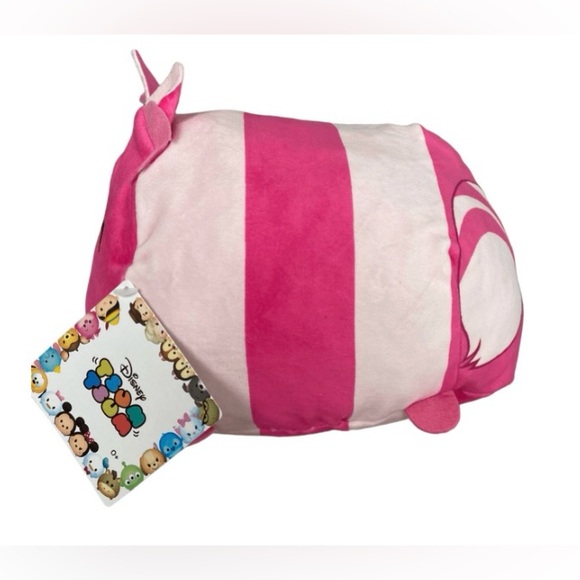 Disney Tsum Tsum Cheshire Cat 7” Plush Alice in Wonderland - Picture 3 of 4